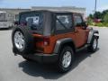 2010 Mango Tango Pearl Jeep Wrangler Sport 4x4  photo #4