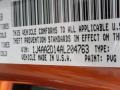 2010 Mango Tango Pearl Jeep Wrangler Sport 4x4  photo #6