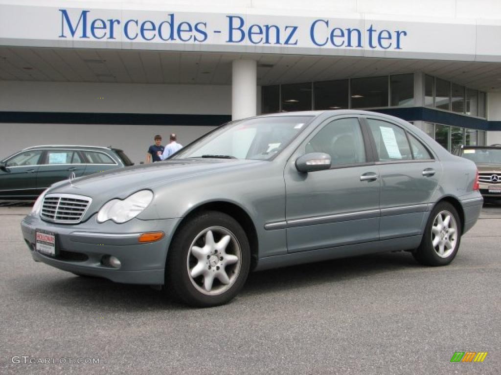 2004 C 240 4Matic Sedan - Granite Grey Metallic / Ash Grey photo #1