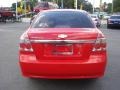 Victory Red - Aveo LS Sedan Photo No. 5