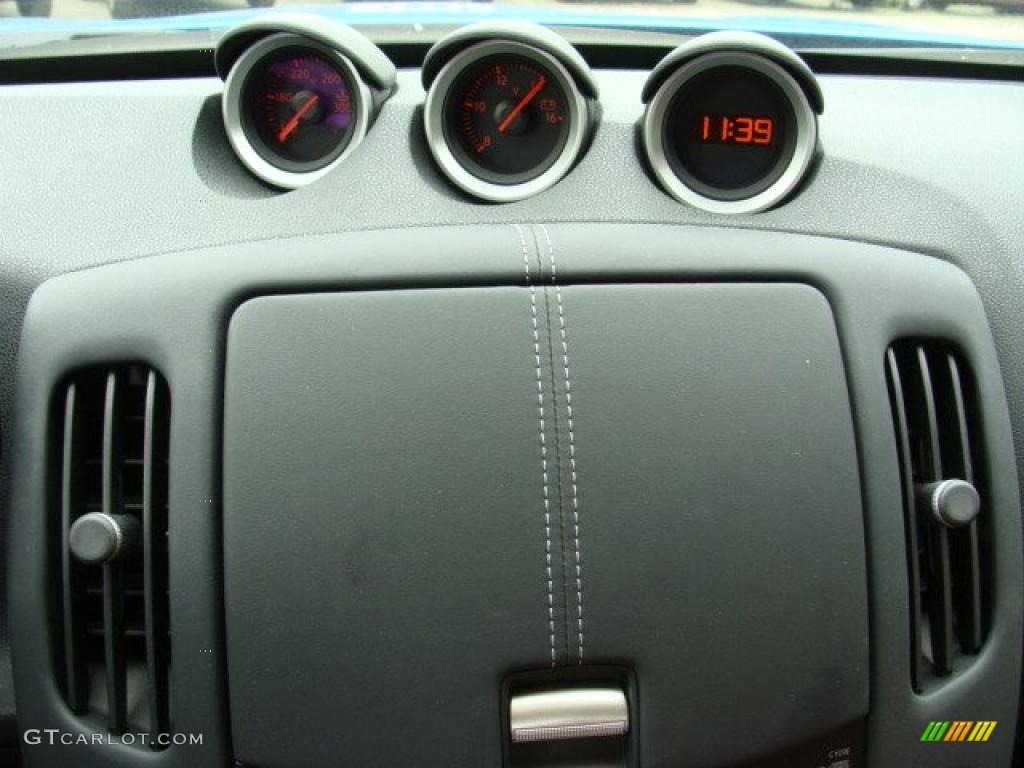 2009 370Z Sport Touring Coupe - Monterey Blue / Persimmon Leather photo #19