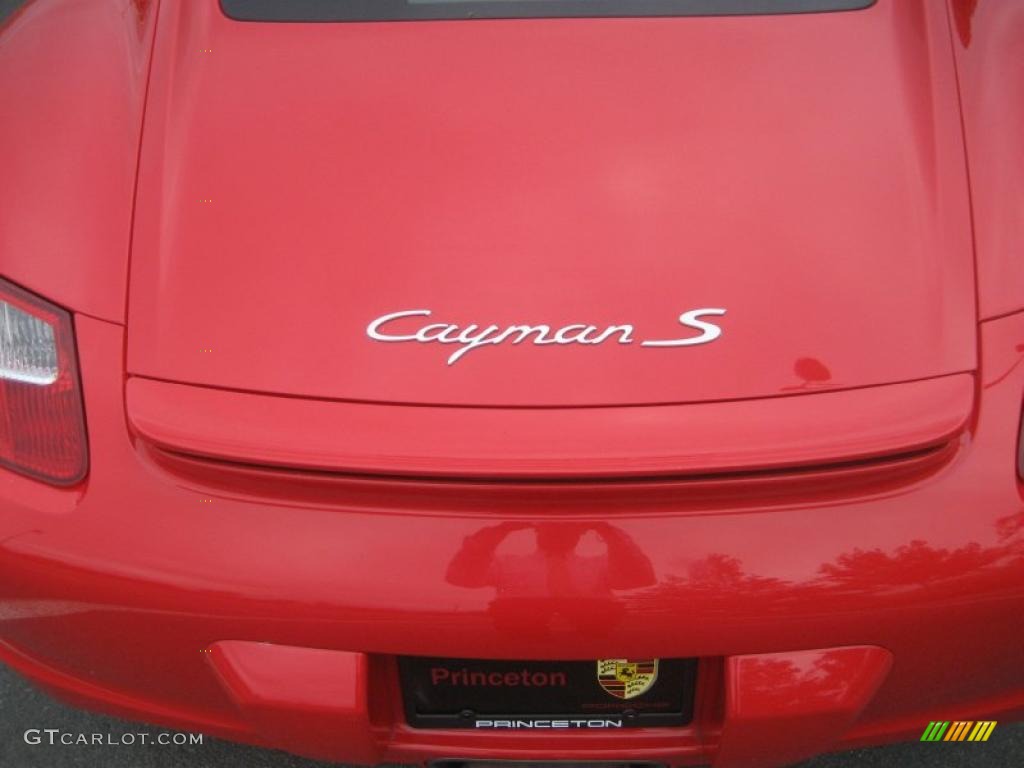 2007 Cayman S - Guards Red / Black photo #7