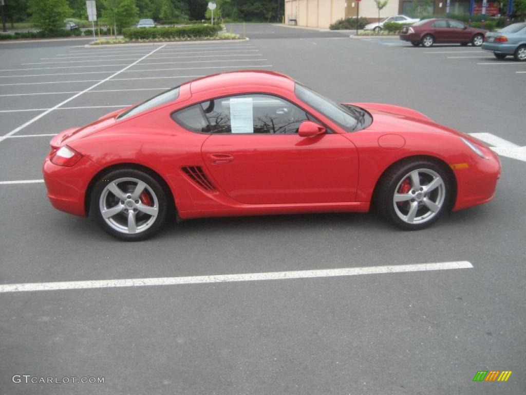 2007 Cayman S - Guards Red / Black photo #9
