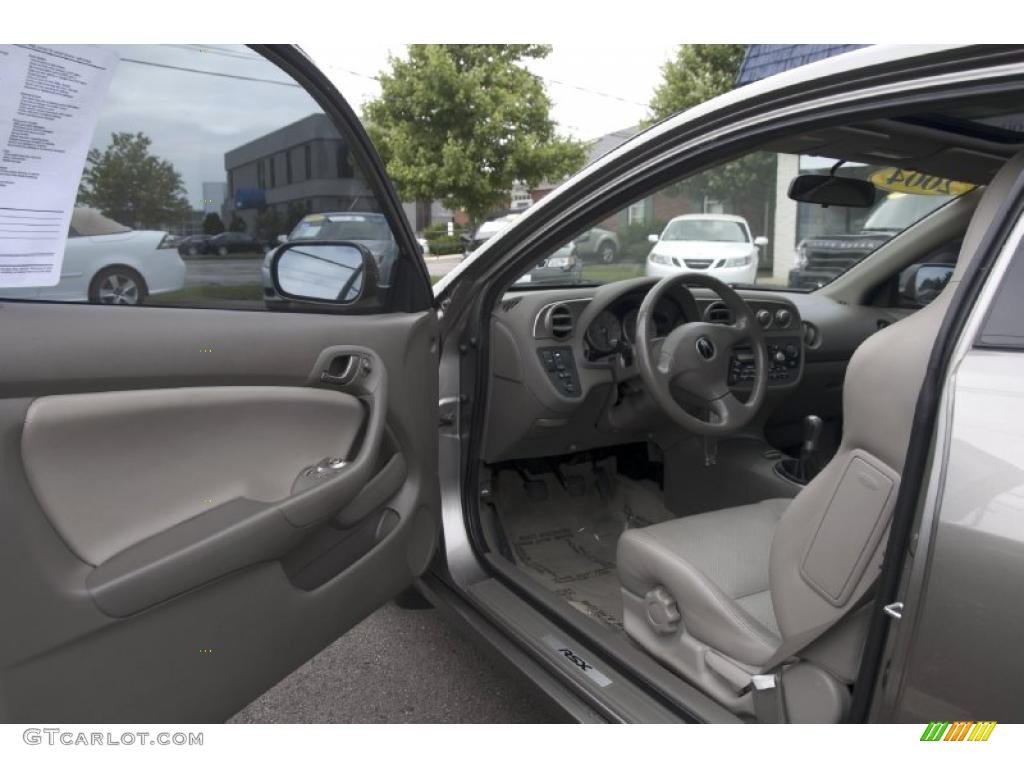 2004 RSX Type S Sports Coupe - Desert Silver Metallic / Titanium photo #7