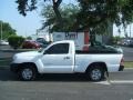 2005 Super White Toyota Tacoma Regular Cab  photo #3