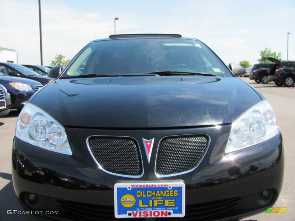 2007 G6 GT Sedan - Black / Ebony photo #16