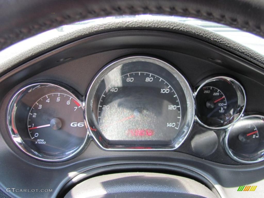 2007 G6 GT Sedan - Black / Ebony photo #28