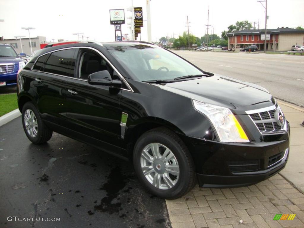 2010 SRX 4 V6 AWD - Black Raven / Ebony/Titanium photo #3