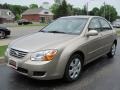 2007 Sand Beige Kia Spectra EX Sedan  photo #1