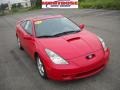 2001 Absolutely Red Toyota Celica GT-S  photo #20