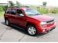 2002 Majestic Red Metallic Chevrolet TrailBlazer EXT LT 4x4  photo #3