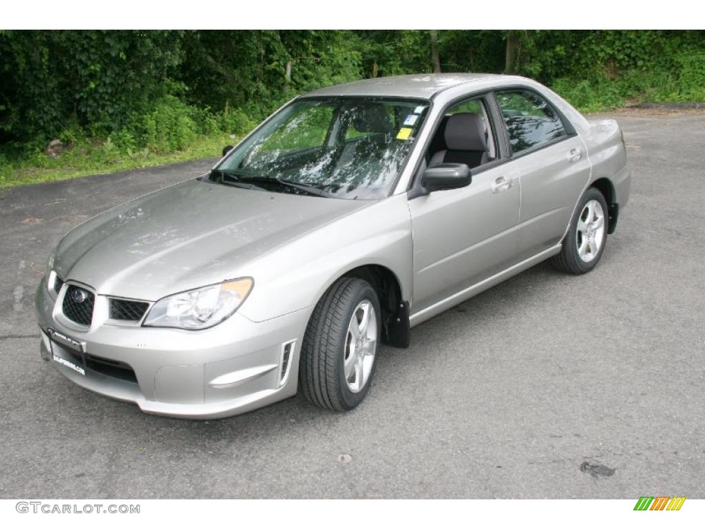 2006 Impreza 2.5i Sedan - Crystal Gray Metallic / Anthracite Black photo #1