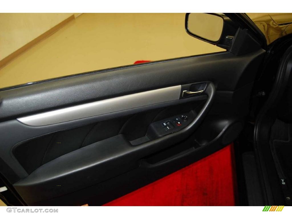 2007 Accord EX-L Coupe - Nighthawk Black Pearl / Black photo #15