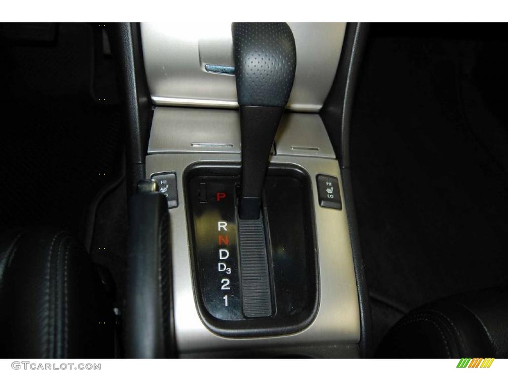 2007 Accord EX-L Coupe - Nighthawk Black Pearl / Black photo #24