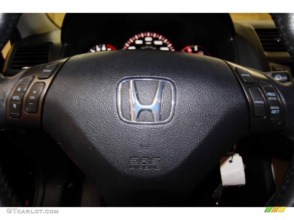 2007 Accord EX-L Coupe - Nighthawk Black Pearl / Black photo #26