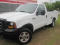 2006 Oxford White Ford F250 Super Duty XL Regular Cab Chassis Utility  photo #3