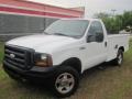 2006 Oxford White Ford F250 Super Duty XL Regular Cab Chassis Utility  photo #5