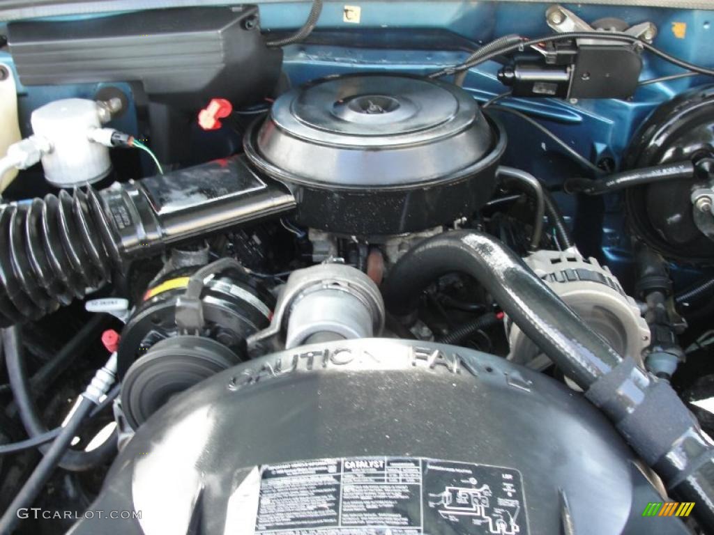 1991 C/K C1500 Extended Cab - Medium Blue Metallic / Blue photo #21