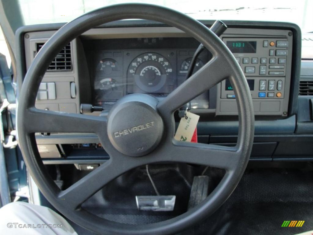 1991 C/K C1500 Extended Cab - Medium Blue Metallic / Blue photo #29