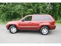 2008 Red Rock Crystal Pearl Jeep Grand Cherokee Laredo 4x4  photo #9