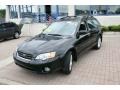 2007 Obsidian Black Pearl Subaru Outback 2.5i Wagon  photo #1