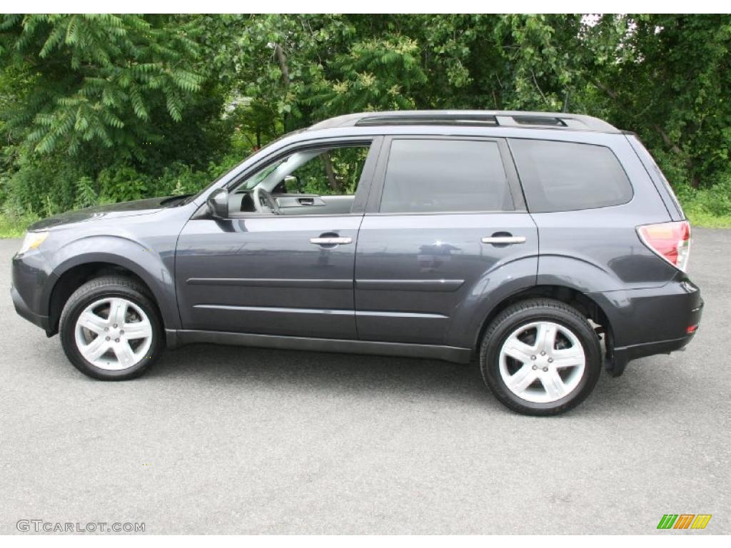 2009 Forester 2.5 X L.L.Bean Edition - Dark Gray Metallic / Platinum photo #9