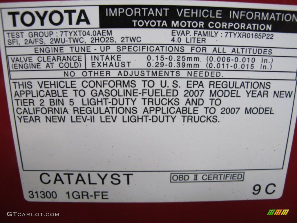 2007 Tacoma V6 SR5 PreRunner Double Cab - Radiant Red / Graphite Gray photo #31