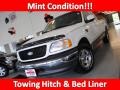 2002 Oxford White Ford F150 XLT SuperCab  photo #1