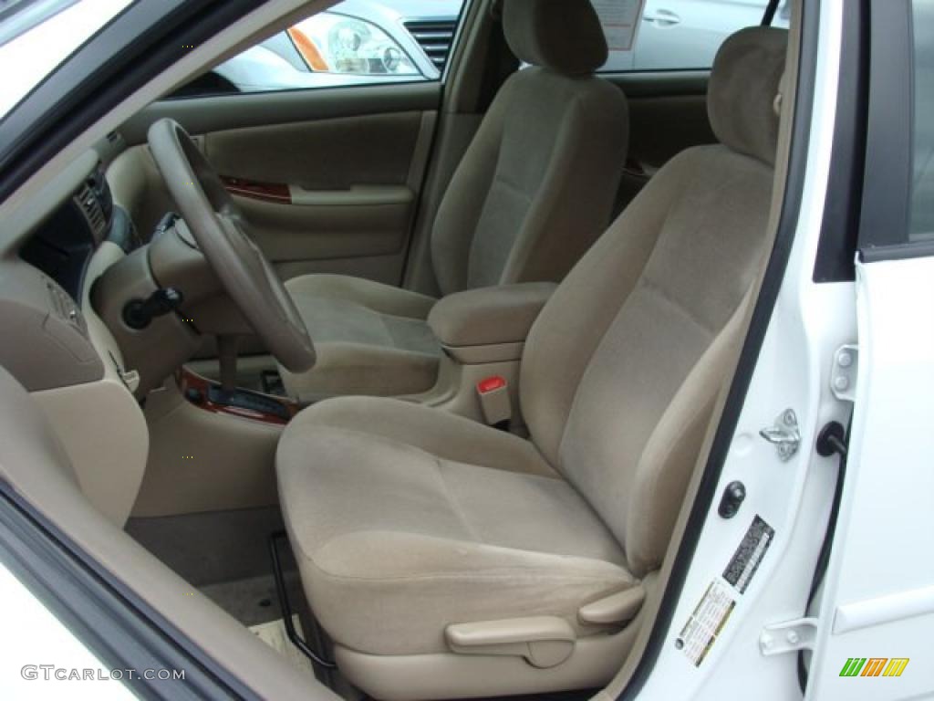 2006 Corolla LE - Super White / Beige photo #8