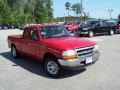 2000 Bright Red Ford Ranger XLT SuperCab  photo #3