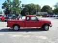 2000 Bright Red Ford Ranger XLT SuperCab  photo #4
