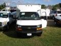 2010 Summit White Chevrolet Express Cutaway 3500 Commercial Utility Van  photo #2