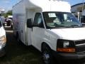 2010 Summit White Chevrolet Express Cutaway 3500 Commercial Utility Van  photo #3