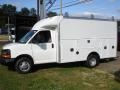 2010 Summit White Chevrolet Express Cutaway 3500 Commercial Utility Van  photo #4