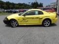 2003 Zinc Yellow Ford Mustang GT Coupe  photo #2
