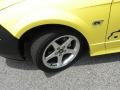2003 Zinc Yellow Ford Mustang GT Coupe  photo #13