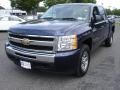 2009 Imperial Blue Metallic Chevrolet Silverado 1500 LT Crew Cab 4x4  photo #1