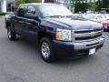 2009 Imperial Blue Metallic Chevrolet Silverado 1500 LT Crew Cab 4x4  photo #3