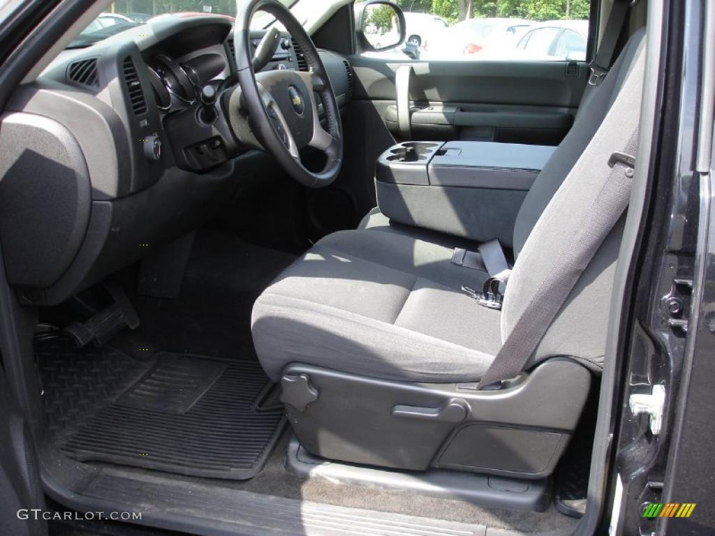 2009 Silverado 1500 LT Crew Cab 4x4 - Black Granite Metallic / Dark Titanium photo #10