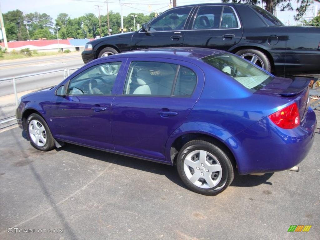 2007 Cobalt LT Sedan - Pace Blue / Gray photo #5