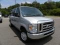 Brilliant Silver Metallic 2009 Ford E Series Van E150 XLT Passenger