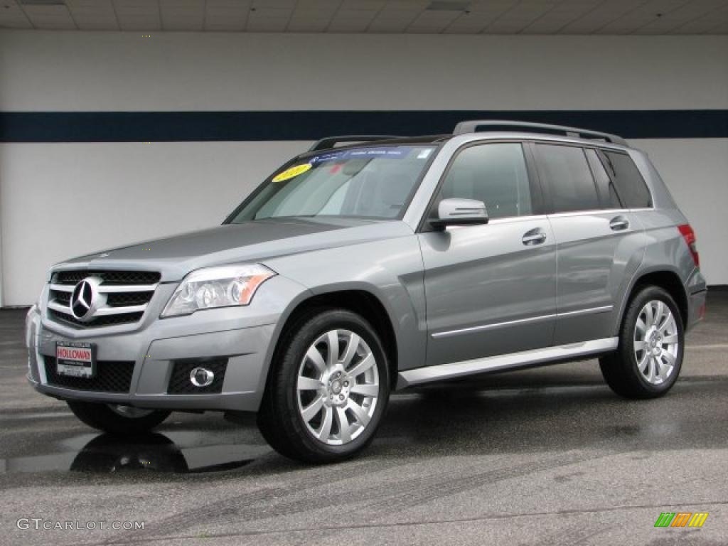 2010 GLK 350 4Matic - Palladium Silver Metallic / Black photo #1