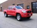 2007 Radiant Red Toyota Tacoma V6 TRD Sport Double Cab 4x4  photo #1