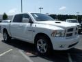 2010 Stone White Dodge Ram 1500 Sport Crew Cab  photo #4