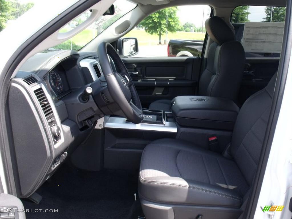 2010 Ram 1500 Sport Crew Cab - Stone White / Dark Slate Gray photo #7