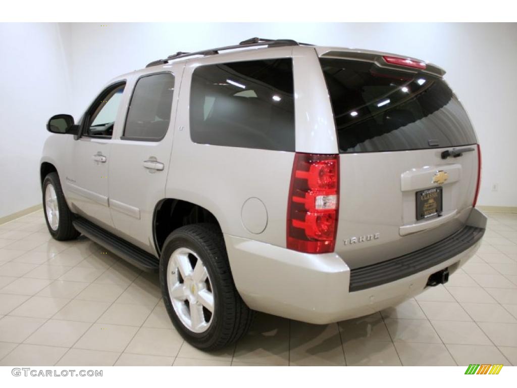 2007 Tahoe LT 4x4 - Silver Birch Metallic / Light Cashmere/Ebony photo #5