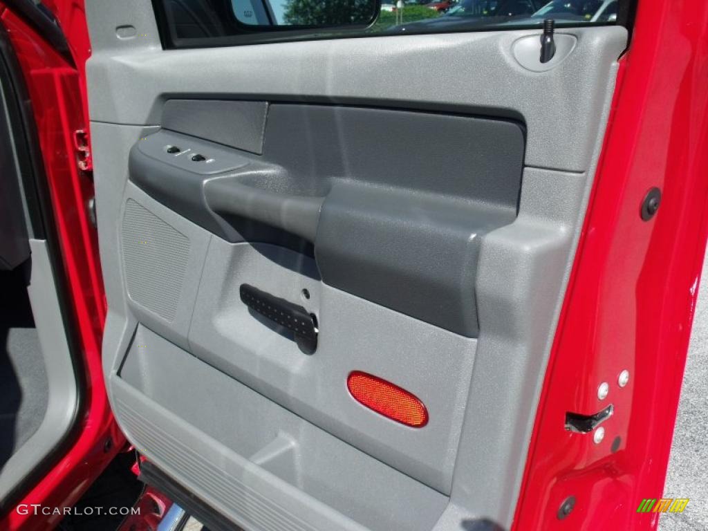 2008 Ram 1500 Sport Quad Cab 4x4 - Flame Red / Medium Slate Gray photo #21