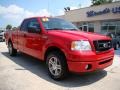 Bright Red - F150 STX SuperCab Photo No. 2