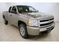 2009 Graystone Metallic Chevrolet Silverado 1500 LT Extended Cab 4x4  photo #1