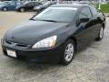 2007 Nighthawk Black Pearl Honda Accord EX Coupe  photo #2